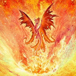 Feuerdrache - Phönixdrache